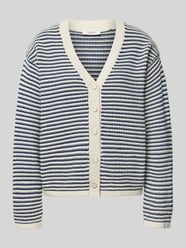 Cardigan mit V-Ausschnitt Modell 'MIKALA' von b.young Beige - 2