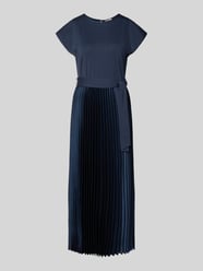 sukienka casualowa o kroju regular fit z plisowaną spódnicą model 'GELA' od Weekend Max Mara - 17