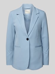 Blazer mit Leistentaschen Modell 'KASAKURA' von Kaffe Blau - 4