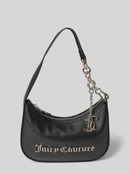 Hobo Bag mit Label-Applikation Modell 'JASMINE' von Juicy Couture Schwarz - 45