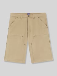 Regular Fit Bermuda aus Baumwoll-Mix mit Seitentaschen von HUGO Blue Beige - 7