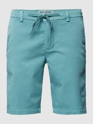 Regular Fit Shorts mit Tunnelzug von MAC Blau - 13
