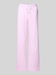 Wide Leg Stoffhose mit Tunnelzug von Lauren Ralph Lauren Pink - 25