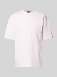 Oversized T-Shirt mit Label-Print Modell 'LOGO' von Pegador Pink - 3
