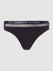 String mit Einsätzen aus Mesh von TOMMY HILFIGER - 9