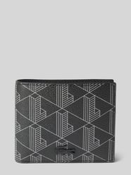 Portfel ze wzorem z logo od Lacoste - 6