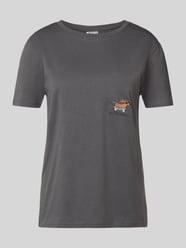 T-Shirt mit Brusttasche von Jake*s Casual - 3