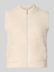 Regular Fit Weste mit Stehkragen von Betty Barclay Beige - 48