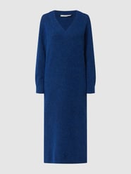 Strickkleid aus Alpakamischung Modell 'Alpha' von Gestuz Blau / Türkis - 36