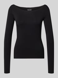 Slim Fit Langarmshirt U-Boot-Ausschnitt von REVIEW - 16
