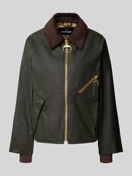 kroj regular fit kurtka funkcyjna z czystej bawełny od Barbour - 45