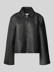 Relaxed Fit Jacke in Leder-Optik Modell 'SALYLO' von Samsøe Samsøe - 19