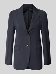Regular fit longblazer van pure scheerwol model 'ASSENZI' van Max Mara Studio - 41