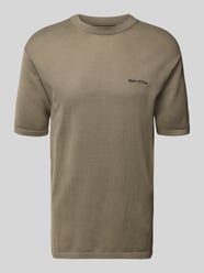 krój regular fit t-shirt z czystej bawełny Marc O'Polo × DFB Travel kolekcja od Marc O'Polo - 42