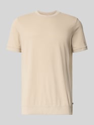 Regular Fit T-Shirt aus Baumwoll-Mix von s.Oliver RED LABEL Beige - 16