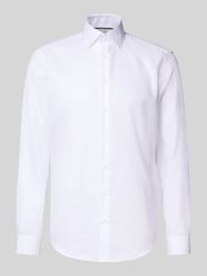 Regular fit zakelijk overhemd van puur katoen met kentkraag van Christian Berg Men - 7