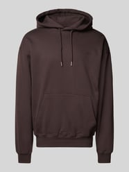 Hoodie mit Kapuze Modell 'Pope' von WOODBIRD Braun - 7