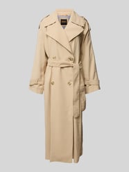 Trenchcoat mit Bindegürtel Modell 'Coluent' von BOSS Orange Beige - 14