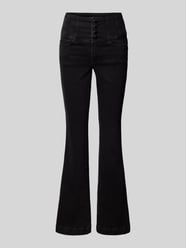 Flared Jeans in unifarbenem Design von Guess Schwarz - 39