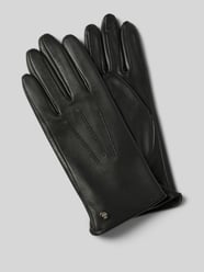 Handschuhe aus Leder mit Label-Detail Modell 'TALLIN TOUCH' von Roeckl - 48