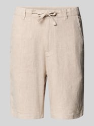 Regular Fit Shorts mit Tunnelzug Modell 'MYKONOS' von Jack & Jones Beige - 39