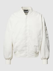 Jacke mit Label-Details von Calvin Klein Jeans Weiß - 4