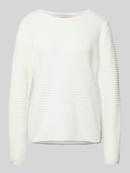 Gebreide pullover met structuurmotief, model 'Dodo' van FREE/QUENT - 4