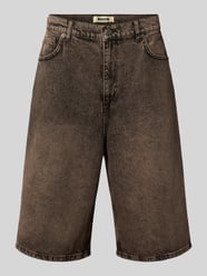 Jeansshorts mit Eingrifftaschen Modell 'Yuto Oak' von WOODBIRD - 20