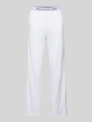 Straight Leg Pyjama-Hose mit elastischem Label-Bund von Polo Ralph Lauren - 42