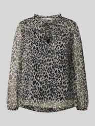 Bluzka o kroju regular fit z dekoltem w serek model ‘DITSY’ od ONLY - 8