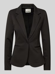 Slim fit blazer met paspelzakken, model 'KATE' van ICHI - 15