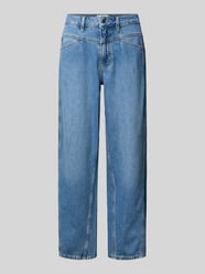 Barrel Fit Jeans mit Eingrifftaschen von COMMA - 40