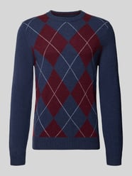 Strickpullover aus Lanawoll-Mix mit Rundhalsausschnitt von MCNEAL - 17