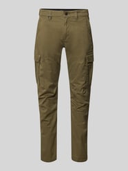 Spodnie cargo o kroju regular fit z mieszanki bawełny od s.Oliver RED LABEL - 29
