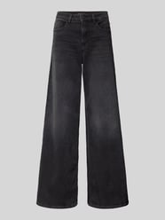 Wide leg jeans met steekzakken, model 'Melly cool' van OPUS PANTS - 28