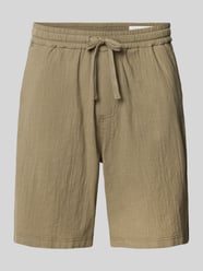 Szorty z tkaniny o kroju relaxed fit z bawełny od s.Oliver RED LABEL - 45