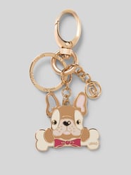 Brelok do kluczy z plakietką z motywem Model 'DOG KEY RING' od Liu Jo White - 2