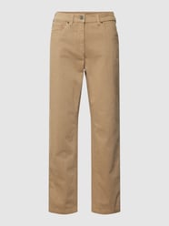 Straight Fit Jeans im 5-Pocket-Design Modell 'Greta' von Zerres Beige - 13