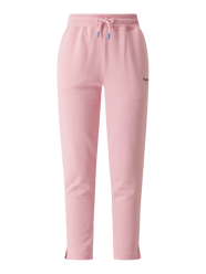 Spodnie dresowe z bawełny model ‘Calista’  od Pepe Jeans Różowy - 39