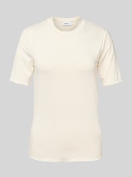 T-Shirt mit Muschelsaum von Moves - 7