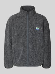 regular fit teddyjack met logopatch van American Vintage - 5