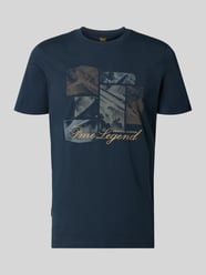 T-Shirt mit Label-Print und Rundhalsausschnitt von PME Legend - 32