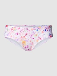 Bikini-Hose mit floralem Allover-Muster von Esprit Blau - 42