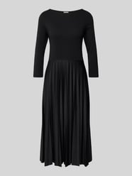 Midikleid mit 3/4-Ärmel von Street One Schwarz - 4