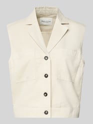 Relaxed Fit Weste aus Baumwolle-Lyocell-Leinen-Mix von Marc O'Polo - 29