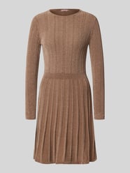 Minikleid mit Rundhalsausschnitt Modell 'MORGAN' von Guess Beige - 39