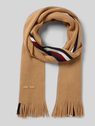 Sjaal van een wolmix van Tommy Hilfiger Beige - 9