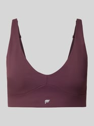 Sport-BH mit Logo-Print Modell 'PURELUXE LONGLINE' von Fabletics Bordeaux - 47