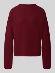 Loose Fit Pullover aus reiner Baumwolle Modell 'MERINAA' von ARMEDANGELS Bordeaux - 3