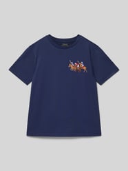 T-Shirt mit Label-Stitching von Polo Ralph Lauren Teens - 1